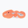 Women's volleyball shoes Mizuno Wave Momentum Elite blue finch/white/lava orange 4