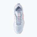 Women's volleyball shoes Mizuno Wave Momentum Elite blue finch/white/lava orange 5