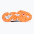 Women's volleyball shoes Mizuno Wave Momentum Elite blue finch/white/lava orange 4