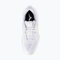 Women's volleyball shoes Mizuno Wave Momentum Pro white/aqua gray/ambrosia 5