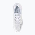 Women's volleyball shoes Mizuno Wave Lightning Elite white/balsam green/ambrosia 5