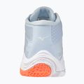 Women's volleyball shoes Mizuno Wave Lightning Elite Mid blue finch/whitelava orange 3