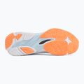 Women's volleyball shoes Mizuno Wave Lightning Elite Mid blue finch/whitelava orange 4