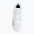 Women's volleyball shoes Mizuno Wave Lightning Pro Mid white/aqua gray/ambrosia 5