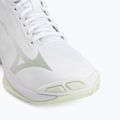 Women's volleyball shoes Mizuno Wave Lightning Pro Mid white/aqua gray/ambrosia 7