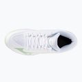 Women's volleyball shoes Mizuno Lightning Select Mid white/aqua gray/ambrosia 5