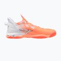 Handball shoes Mizuno Wave Mirage 5 flamingo coral/white 2