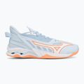 Women's handball shoes Mizuno Wave Mirage 5 blue finch/white 2