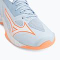 Women's handball shoes Mizuno Wave Mirage 5 blue finch/white 7