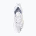 Women's handball shoes Mizuno Wave Mirage 5 white/balsam green 5