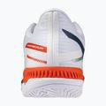 Men's tennis shoes Mizuno Wave Exceed Court AC white/insignia blue/orange 3
