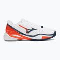 Men's tennis shoes Mizuno Neo Ace AC white/insignia blue/orange 2