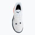 Men's tennis shoes Mizuno Neo Ace AC white/insignia blue/orange 5