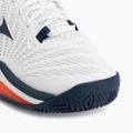 Men's tennis shoes Mizuno Neo Ace AC white/insignia blue/orange 7