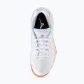 Women's tennis shoes Mizuno Wave Enforce Court 2 CC white/dahlia/sunstone 5