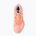 Volleyball shoes Mizuno Neo Jump Mid flamingo coral/lava orange/white 5