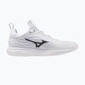 Volleyball shoes Mizuno Wave Luminous Elite white/black/metallic gray 2