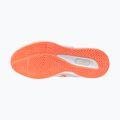 Women's volleyball shoes Mizuno Wave Luminous Elite blue finch/lava orange/flamingo coral 4