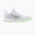 Women's volleyball shoes Mizuno Wave Luminous Pro white/aqua gray/ambrosia 2