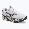 Men's running shoes Mizuno Wave Rider 30 Disclosure white/black/high risk red