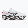Men's running shoes Mizuno Wave Rider 30 Disclosure white/black/high risk red 2
