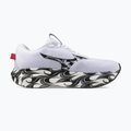 Men's running shoes Mizuno Wave Rider 30 Disclosure white/black/high risk red 2
