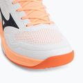 Handball shoes Mizuno Wave Stealth Pro white/black/flamingo coral 7