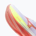 Women's running shoes Mizuno Wave Rider 30 white/flamingo coral/lime pulp 8