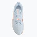 Women's handball shoes Mizuno Wave Stealth Neo 2.1 blue finch/lava orange/white 5