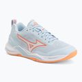 Women's handball shoes Mizuno Wave Stealth Elite blue finch/white