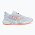 Women's handball shoes Mizuno Wave Stealth Elite blue finch/white 2