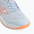 Women's handball shoes Mizuno Wave Stealth Elite blue finch/white 7