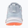 Women's handball shoes Mizuno Wave Stealth Pro blue finch/lava orange 9