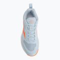 Women's handball shoes Mizuno Wave Stealth Pro blue finch/lava orange 5