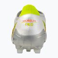 Football boots Mizuno Morelia Neo V β Japan AG white/lava orange/evening primrose 3