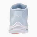 Women's volleyball shoes Mizuno Wave Lightning Pro Mid blue finch/lava orange/flamingo coral 3