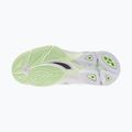 Women's volleyball shoes Mizuno Wave Lightning Pro Mid white/aqua gray/ambrosia 4