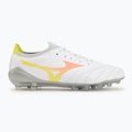 Football boots Mizuno Morelia Neo V β Pro AG white/lava orange/evening primrose 2