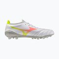 Football boots Mizuno Morelia Neo V β Pro AG white/lava orange/evening primrose 2