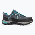 Women's trekking boots REGATTA Samaris III Low seal grey/turquoise 2