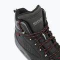 Men's hiking boots REGATTA Amble black/rio red 16