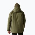 Men's rain jacket Regatta Balaton olive night/black 3