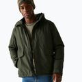 Men's rain jacket REGATTA Sterlings dark khaki/black 4