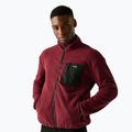 Men's fleece sweatshirt REGATTA Frankie Full Zip dark maroon