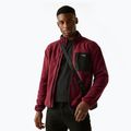 Men's fleece sweatshirt REGATTA Frankie Full Zip dark maroon 4