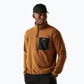 Men's fleece sweatshirt REGATTA Frankie Half Zip brown