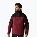 Men's 3in1 jacket REGATTA Wentwood dark maroon/black