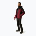 Men's 3in1 jacket REGATTA Wentwood dark maroon/black 2