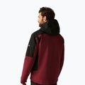 Men's 3in1 jacket REGATTA Wentwood dark maroon/black 3