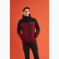 Men's 3in1 jacket REGATTA Wentwood dark maroon/black 15